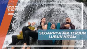 Menikmati Kesegaran Air dan Pemandangan Alam di Air Terjun Lubuk Hitam, Sumatera Barat  