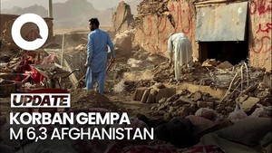 Video Korban Gempa M 6,3 Afghanistan: 27 Orang Tewas-1.000 Terluka