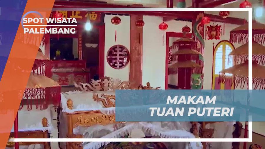 Menjelajahi Makam Tuan Puteri dan Pangeran di Palembang  