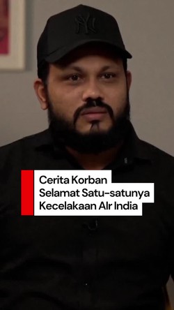 Video: Satu-satunya Korban Selamat Air India Hidup Dalam Tekanan Batin
