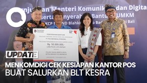 Video: Menkomdigi Pastikan 2.400 Kantor Pos Siap Salurkan BLT Kesra 
