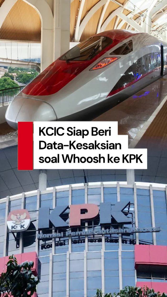Video Dirut KAI Sebut KCIC Siap Beri Data-Kesaksian soal Whoosh ke KPK