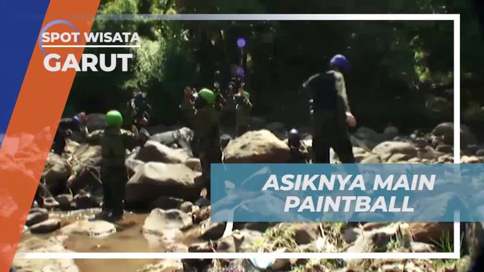 Merasakan Asiknya Permainan Paintball di Sungai dan Menikmati Keseruannya di Garut  