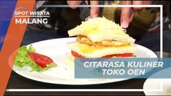 Menikmati Citarasa Kuliner Klasik di Toko Oen, Malang yang Lezat  