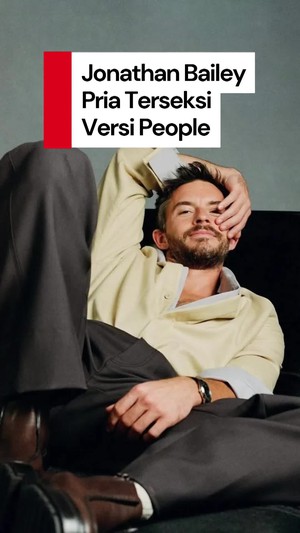 Video: Jonathan Bailey Jadi Pria Terseksi di Dunia 2025