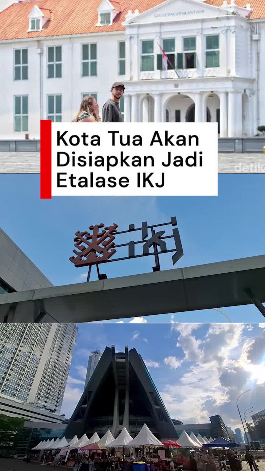 Video Kota Tua Bakal Disiapkan Jadi Etalase IKJ, Pemprov-Rektor Siapkan Masterplan