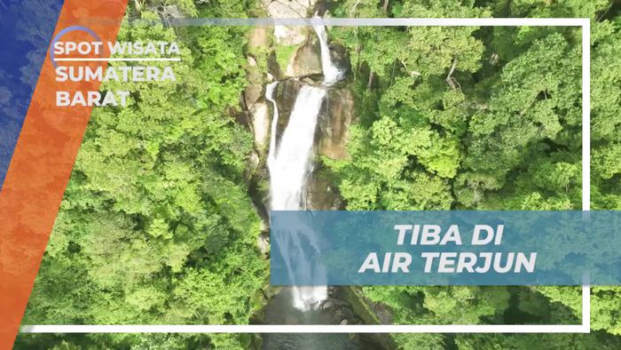 Mengakhiri Perjalanan dengan Sampai di Air Terjun Lubuk Hitam di Sumatera Barat  