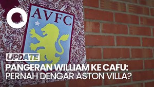 Video Kala Pangeran William Pamer Ngefans Aston Villa ke Cafu