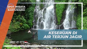 Mengikuti Serunya Aktivitas di Air Terjun Jagir bersama Warga Banyuwangi  