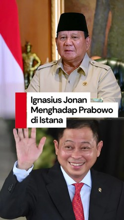 Video: Pertemuan Ignasius Jonan-Prabowo di Istana, Bahas Kereta Cepat?