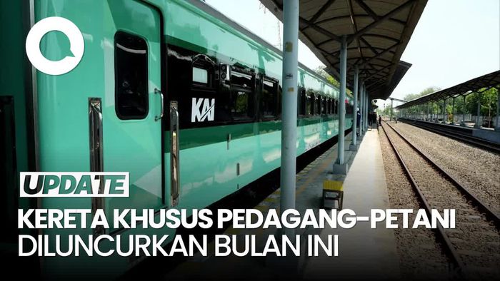 Video: KAI Luncurkan Kereta Khusus Pedagang-Petani Bulan Ini