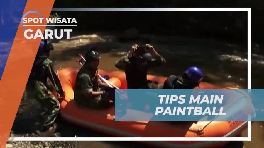 Mengetahui Tips Main Paintball di Sungai yang Menantang dan Seru di Garut  