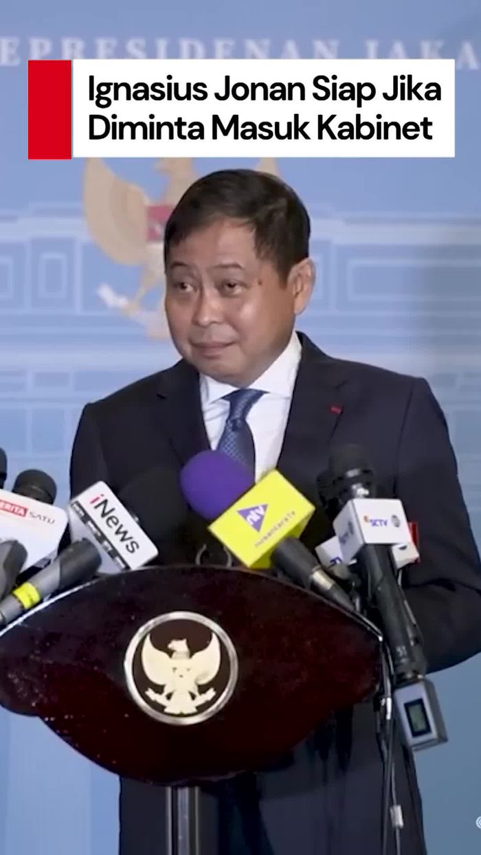 Video: Respons Ignasius Jonan saat Ditanya Tawaran Masuk Kabinet Prabowo