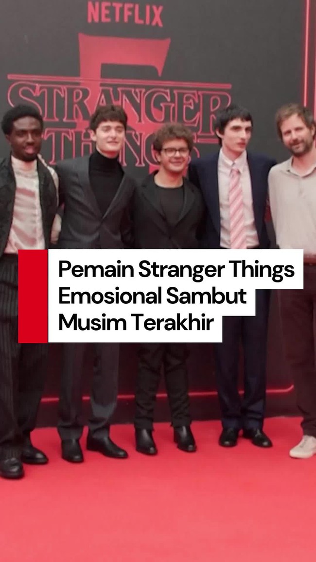 Video: Promosi Stranger Things Season 5 di Italia Bikin Pemainnya Baper Abis