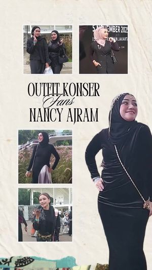 Video: Outfit Konser Arabian Night ala Fans Nancy Ajram!
