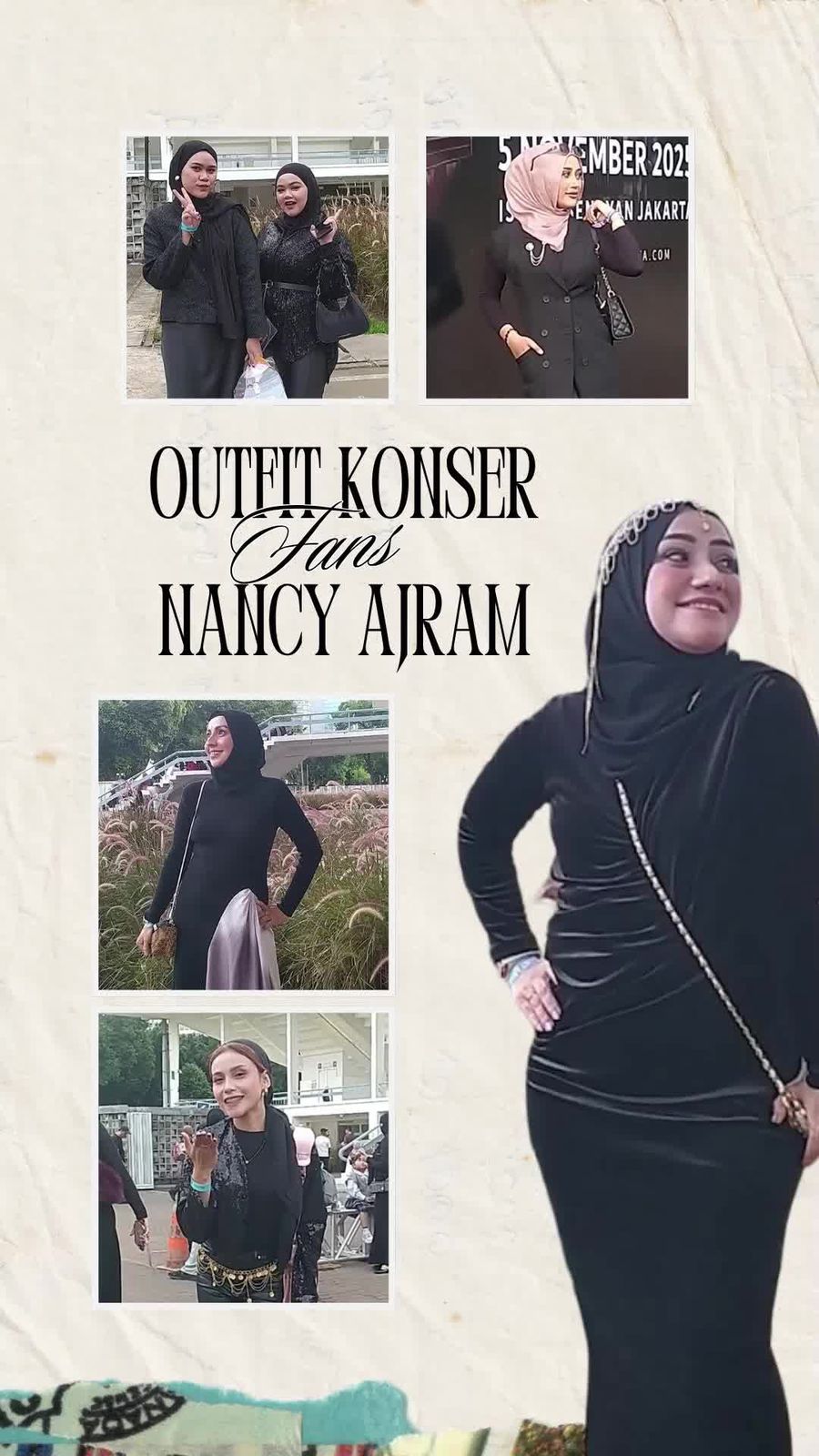 Video: Outfit Konser Arabian Night ala Fans Nancy Ajram!