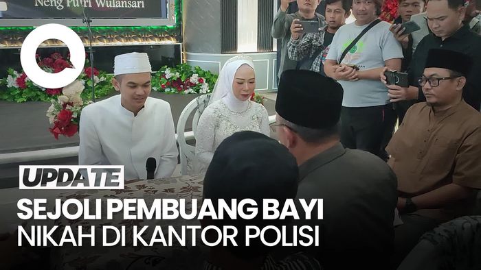 Video: Sejoli Pembuang Bayi di Ciamis Dinikahkan di Kantor Polisi