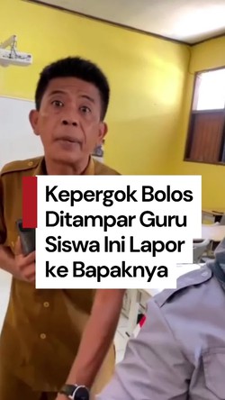 Video: Guru Tampar Siswa di Subang Usai Kepergok Bolos Panjat Tembok, Ortu Tak Terima