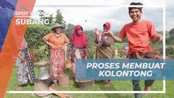 Membuat Kolontong Khas Desa Cibuluh, Subang dengan Kegiatan Seru Bersama Selebriti