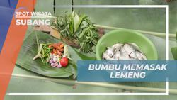 Memasak Lemeng dengan Bumbu Khas dan Menikmati Kuliner Tradisional di Desa Cibuluh, Subang  