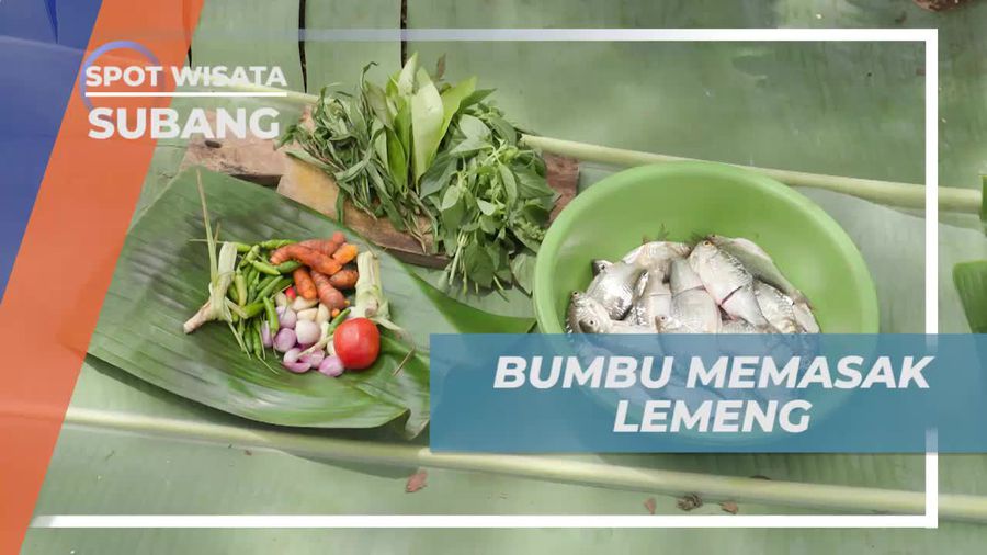 Memasak Lemeng dengan Bumbu Khas dan Menikmati Kuliner Tradisional di Desa Cibuluh, Subang  