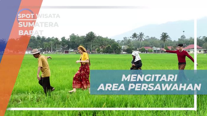 Menjelajahi Desa Nagari Kapau dan Menyusuri Area Persawahan di Sumatera Barat  