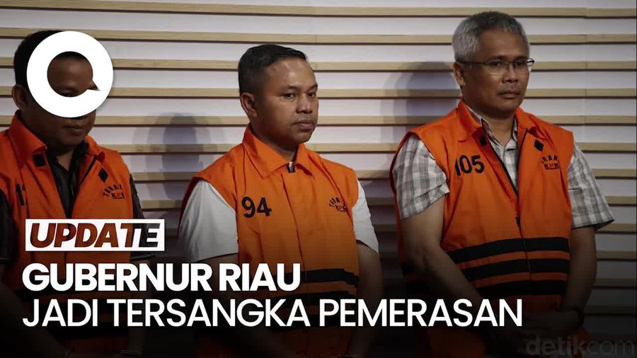 Video KPK Tetapkan Gubernur Riau Tersangka Kasus Pemerasan