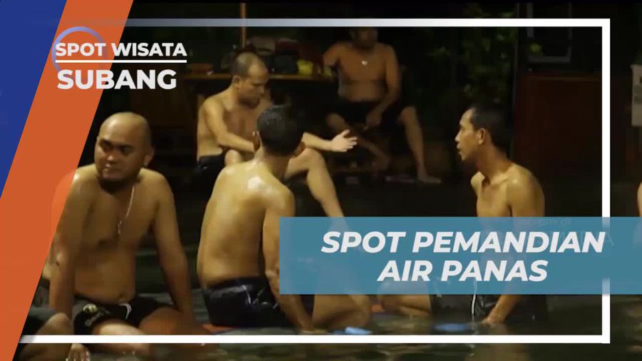 Berendam di Pemandian Air Panas untuk Menghangatkan Tubuh di Subang  
