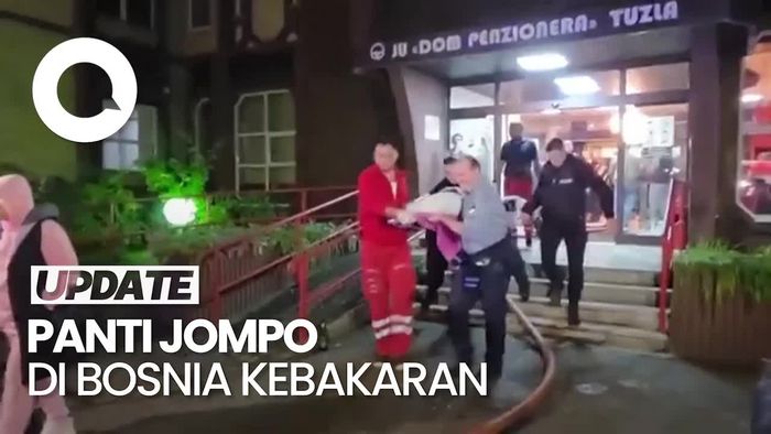 Video: Kebakaran Terjadi di Panti Jompo Bosnia, 9 Orang Tewas