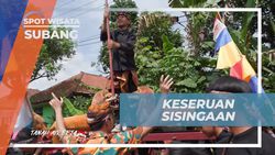 Menikmati Keseruan Menari Sisingaan Bersama Selebriti di Desa Cibuluh, Subang  