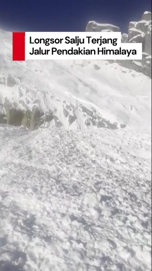 Video: Momen Evakuasi Pendaki Usai Longsor di Himalaya Tewaskan 3 Orang