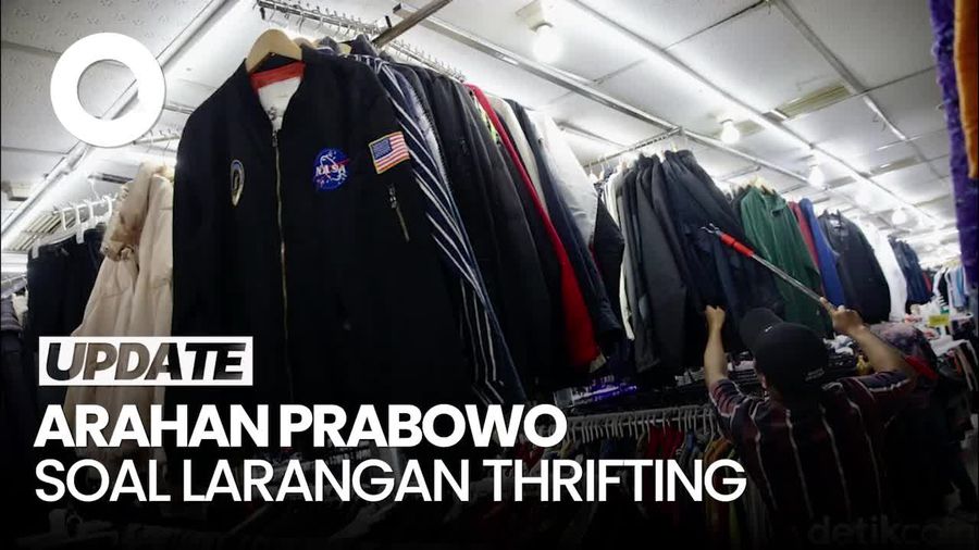 Video Menteri UMKM Ungkap Arahan Prabowo soal Larangan Thrifting: Ganti Lokal