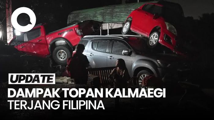 Video: Korban Tewas Akibat Topan Kalmaegi di Filipina Jadi 40 Orang