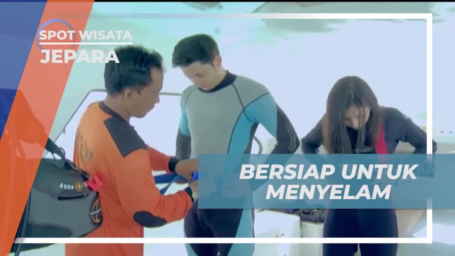  Bersiap Menyelam dan Menikmati Keindahan Bawah Laut di Pulau Cemara, Jepara  