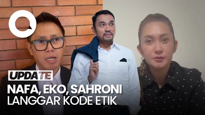 Video: MKD DPR Putuskan Nafa Urbach, Eko, Sahroni Langgar Kode Etik