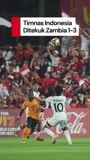 Video Hasil Piala Dunia U-17 2025: Indonesia Ditekuk Zambia 1-3