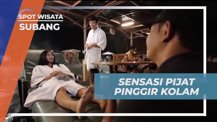 Menikmati Pijat Pinggir Kolam dan Bersantai di Tempat Wisata Subang  