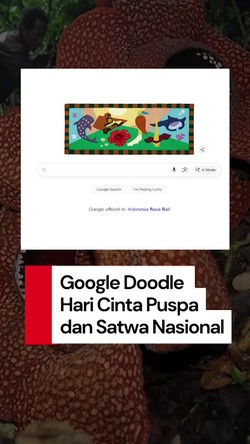 Video: Seputar Hari Cinta Puspa dan Satwa yang Dirayakan Google Doodle