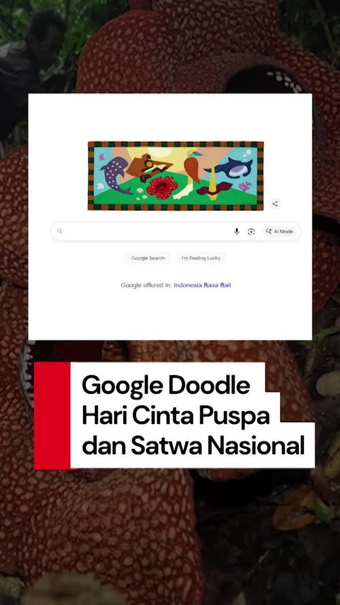Video: Seputar Hari Cinta Puspa dan Satwa yang Dirayakan Google Doodle