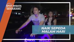 Menyusuri Jalan-Jalan Malam dan Berkeliling di Simpang Lima, Semarang  