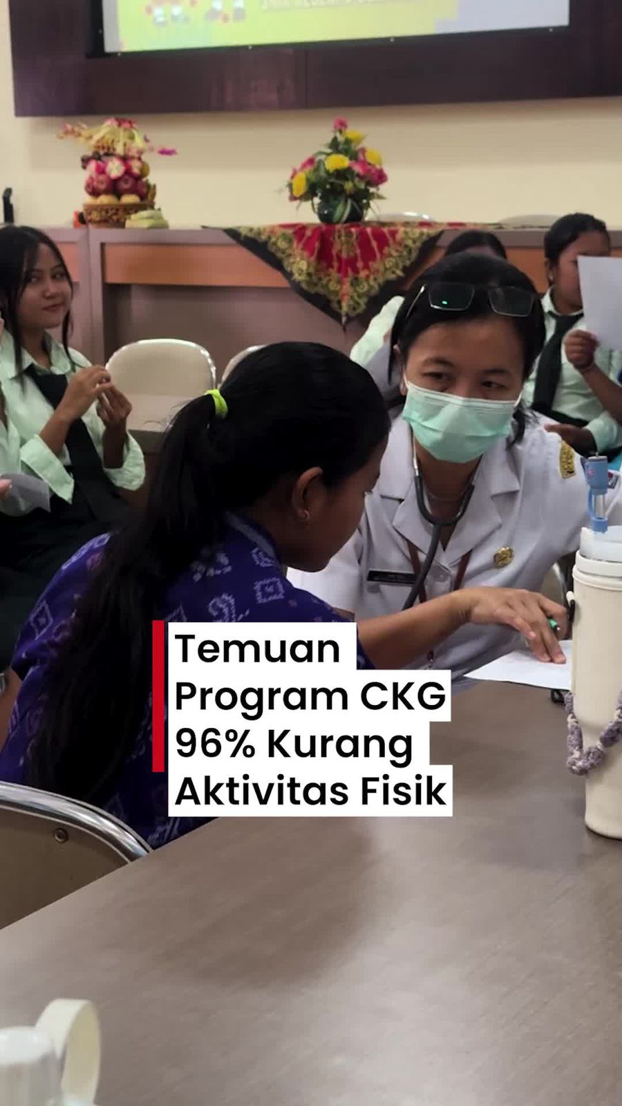 Video CKG Capai 50,5 Juta Peserta: Hampir 96% Dewasa Kurang Aktivitas Fisik