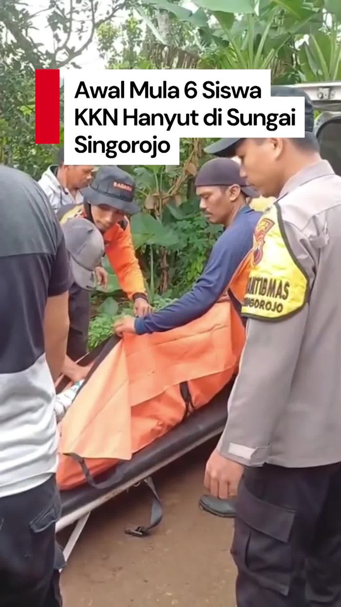 Video: Kronologi 6 Mahasiswa KKN Hanyut di Kendal, 3 Tewas-3 Hilang