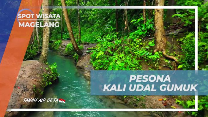 Saksikan Pesona Kali Udal Gumuk di Magelang yang Memukau Mata  