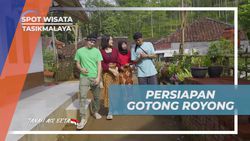 Mengorganisasi Gotong Royong Membersihkan Sampah dan Mengajak Warga di Desa Taraju Tasikmalaya 