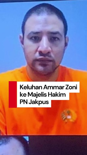 Video: Ammar Zoni Minta Dipindahkan dari Lapas Nusakambangan