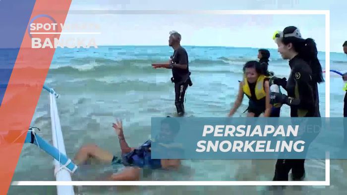 Melakukan Snorkeling dan Menyelam di Perairan Bangka dengan Perahu  