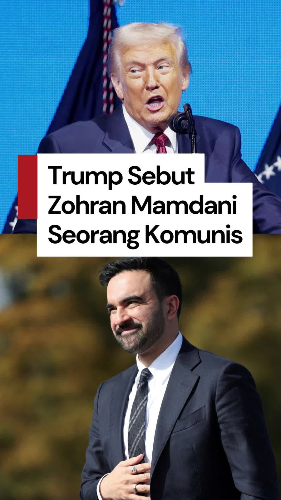  Video Trump Sebut Walkot Terpilih New York Zohran Mamdani Seorang Komunis