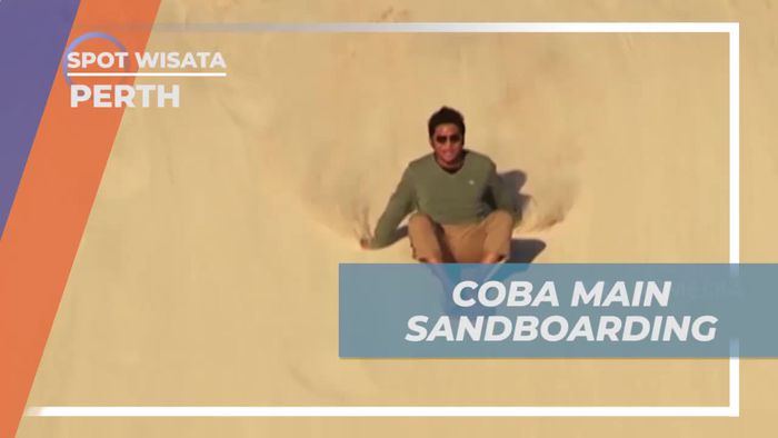 Rasakan Sensasi Sandboarding Seru di Gurun Pasir Lancelin, Perth  