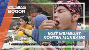 kuti Selebriti Menikmati Kuliner Tradisional dalam Konten Mukbang di Bogor  