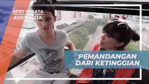 Menikmati Pemandangan Kota Brisbane dari Puncak Bianglala di South Bank, Australia  